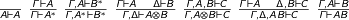  $\frac{}{A \vdash A}$ $\frac{\Gamma \vdash A}{\Gamma \vdash A^{\ast}}$ $\frac{\Gamma, A \vdash B^\ast}{\Gamma, A^\ast \vdash B^{\ast}}$ $\frac{\Gamma \vdash A \quad \Delta \vdash B}{\Gamma, \Delta \vdash A \otimes B}$ $\frac{\Gamma, A, B \vdash C}{\Gamma, A \otimes B \vdash C}$ $\frac{\Gamma \vdash A \quad \Delta, B \vdash C}{\Gamma, \Delta, A \multimap B \vdash C}$ $\frac{\Gamma, A \vdash B}{\Gamma \vdash A \multimap B}$ 